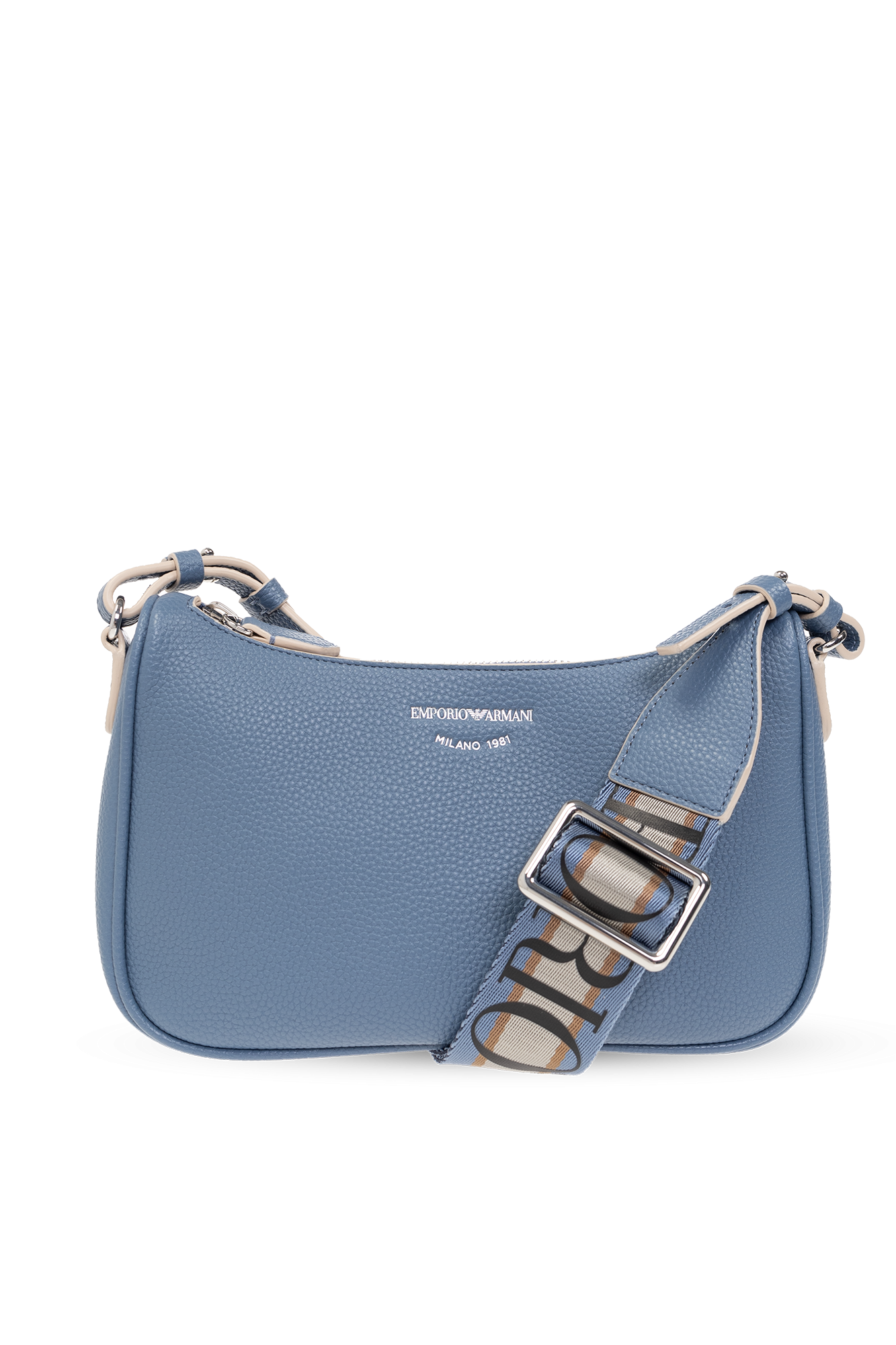 Blue armani man bag online